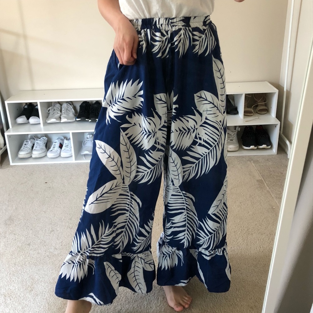 Wide Palm Tree Bottoms